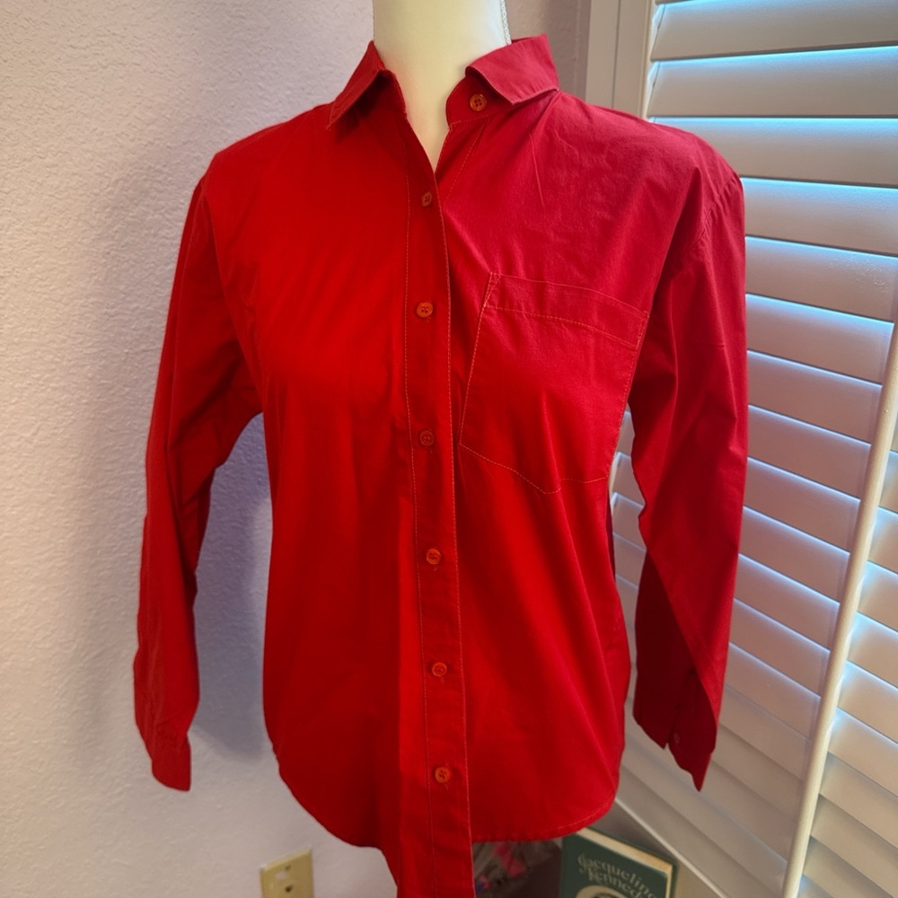 Retro Western Cutout Shirt